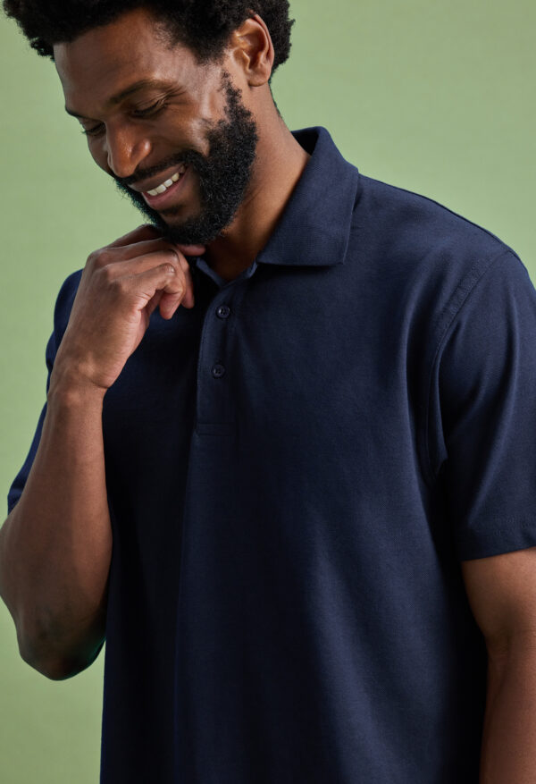 Uneek GR11 Eco Recycled Polo shirt 220GSM 50% Recycled Polyester 30% Recycled Cotton 20% Organic Cotton