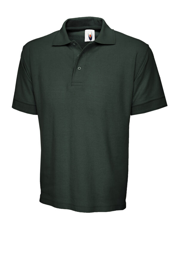 UC102 Bottle Green Uneek UC Heavyweight 102 Polo shirt Bottle Green 250GSM