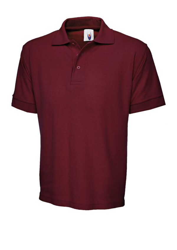 UC102 Maroon Uneek UC Heavyweight 102 Polo shirt Maroon 250GSM