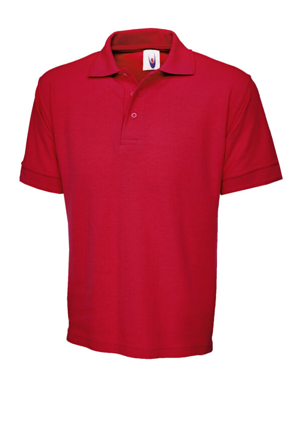 UC102 Red Uneek UC102 Heavyweights Red Polo shirt