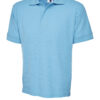 UC102 Sky Uneek UC102 Heavyweights Sky Blue Polo shirt