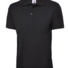 UC105 Black Uneek UC105 Active Polo shirt 200GSM polyester cotton mix
