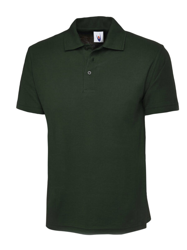 UC105 Bottle Green Uneek UC105 Active Polo shirt 200GSM polyester cotton mix