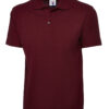UC105 Maroon Uneek UC105 Active Polo shirt 200GSM polyester cotton mix