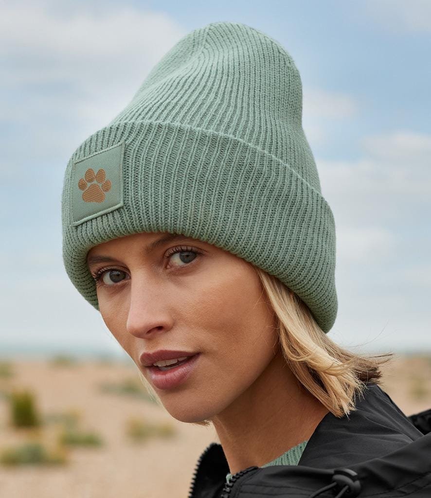 il_fullxfull.6482624959_to72.jpg Embroidered Paw Print Beanie Hat – Recycled Polyester Dog Walker Accessory