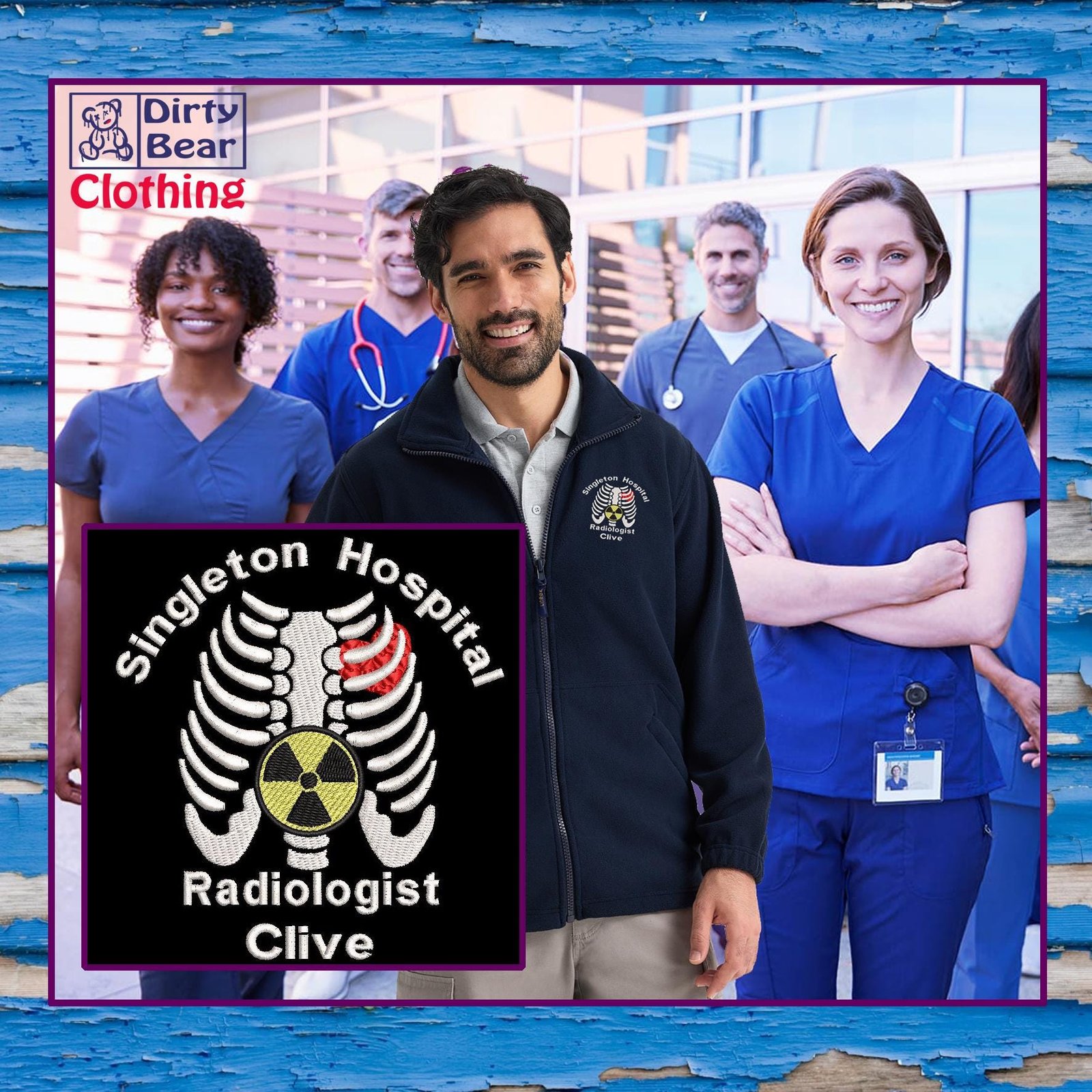 il_fullxfull.6604992472_nwc2.jpg Personalized Medical Fleece Jacket, Embroidered Hospital Logo, Unisex