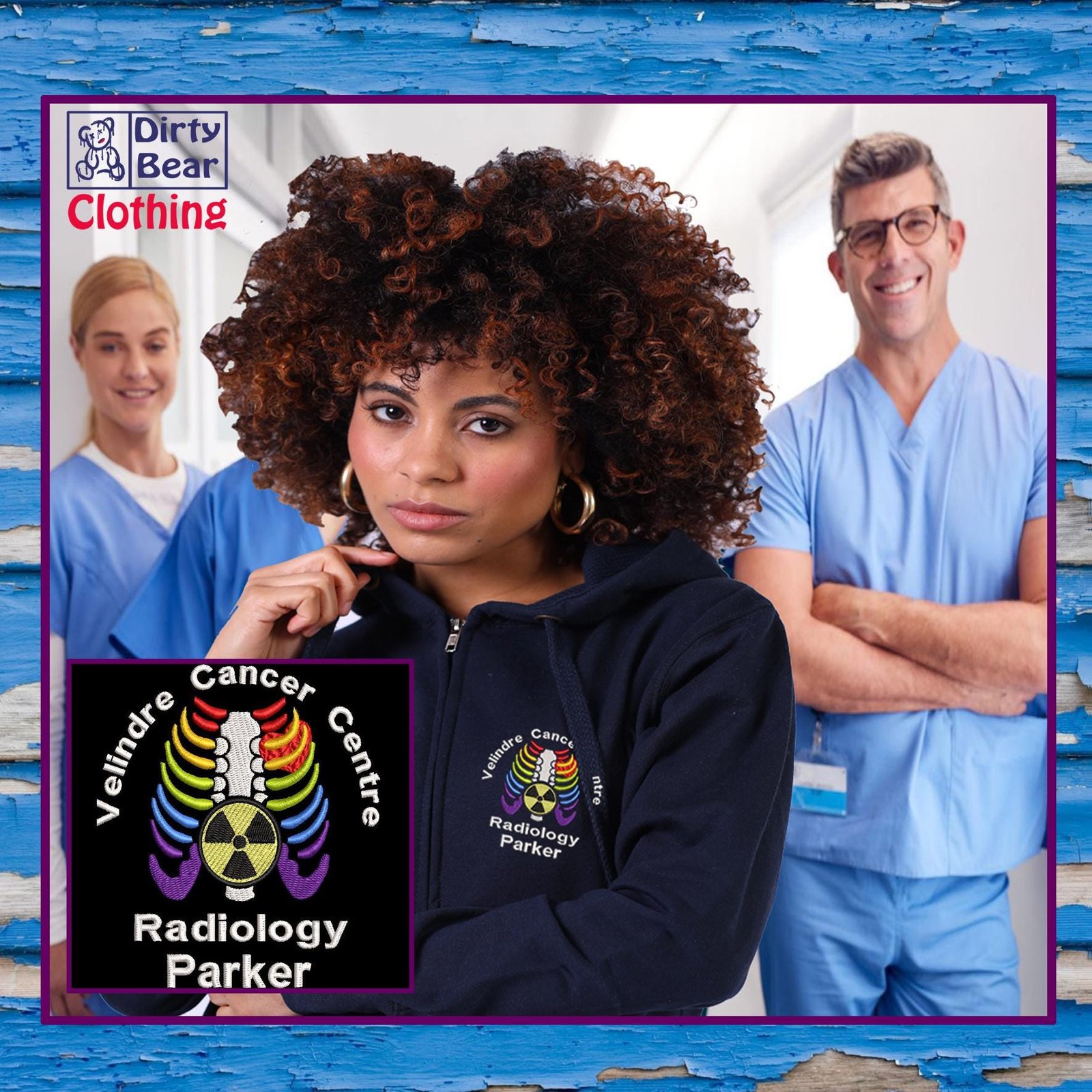 il_fullxfull.6653084089_q8mz.jpg Rainbow X-Ray Embroidered Hoodie, NHS Medical Staff, Personalised Zip Up